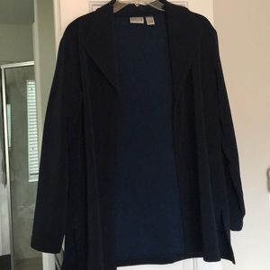 Chico’s Navy Swing Jacket